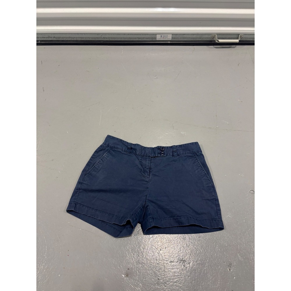 Vineyard Vines Womens Navy Blue Every Day Chino Shorts Size 4 Cotton Stretch - Picture 2 of 4